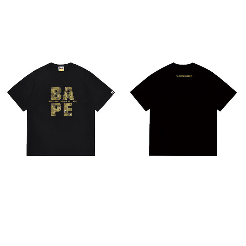 BAPE Ape Head Graphic Streetwear T-Shirt