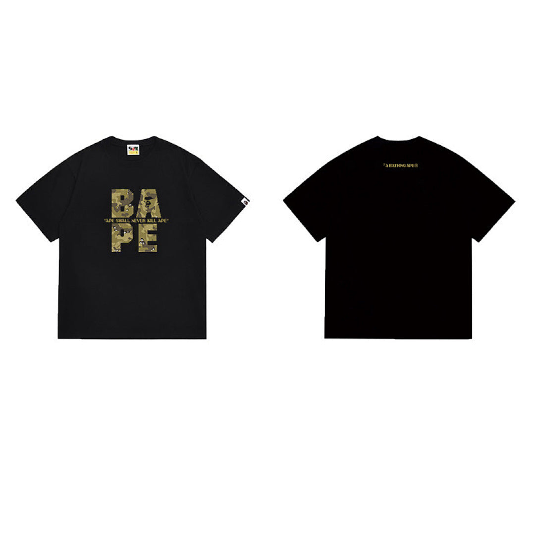 BAPE Ape Head Graphic Streetwear T-Shirt