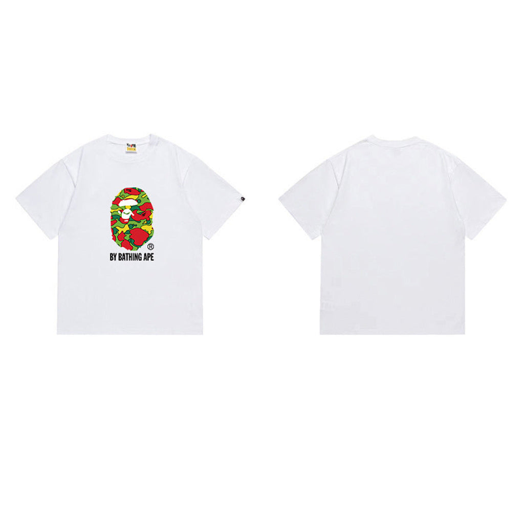 BAPE Ape Head Graphic Streetwear T-Shirt