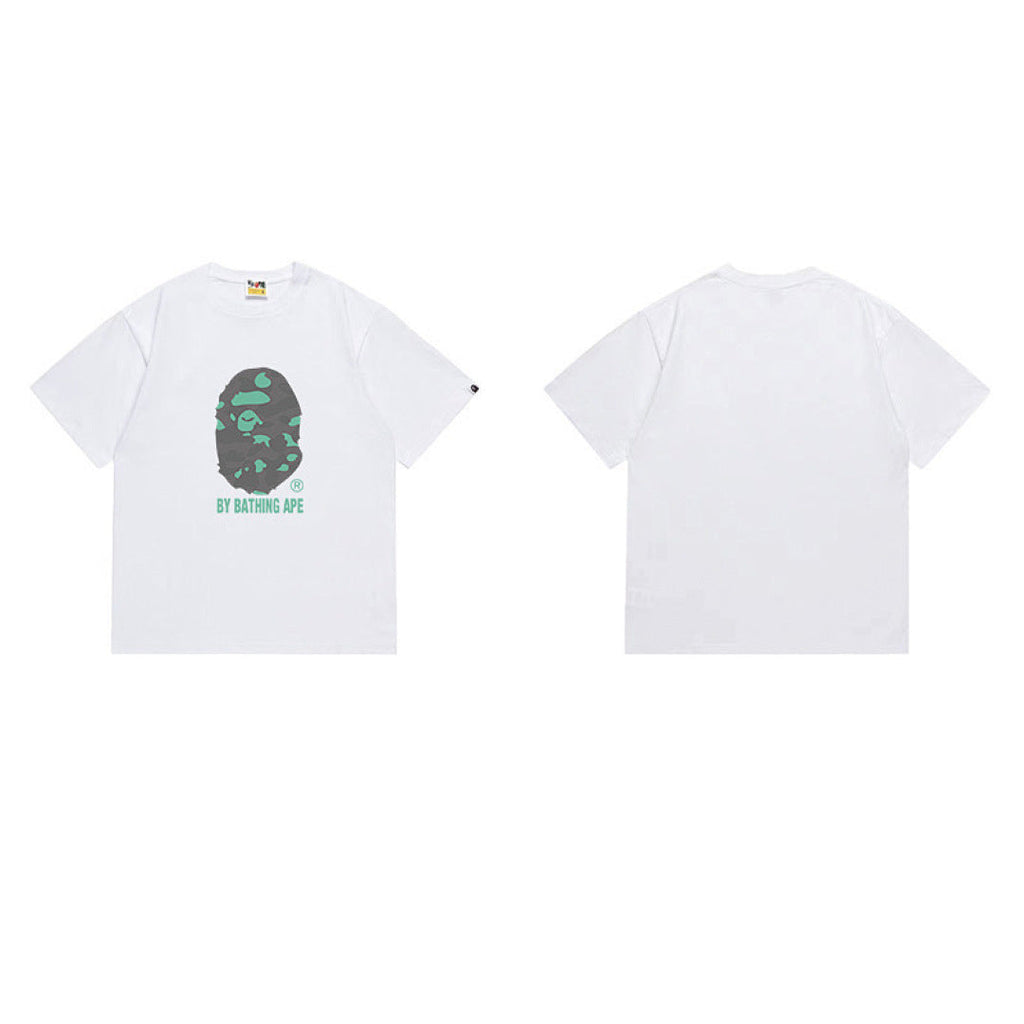 BAPE Ape Head Graphic Streetwear T-Shirt