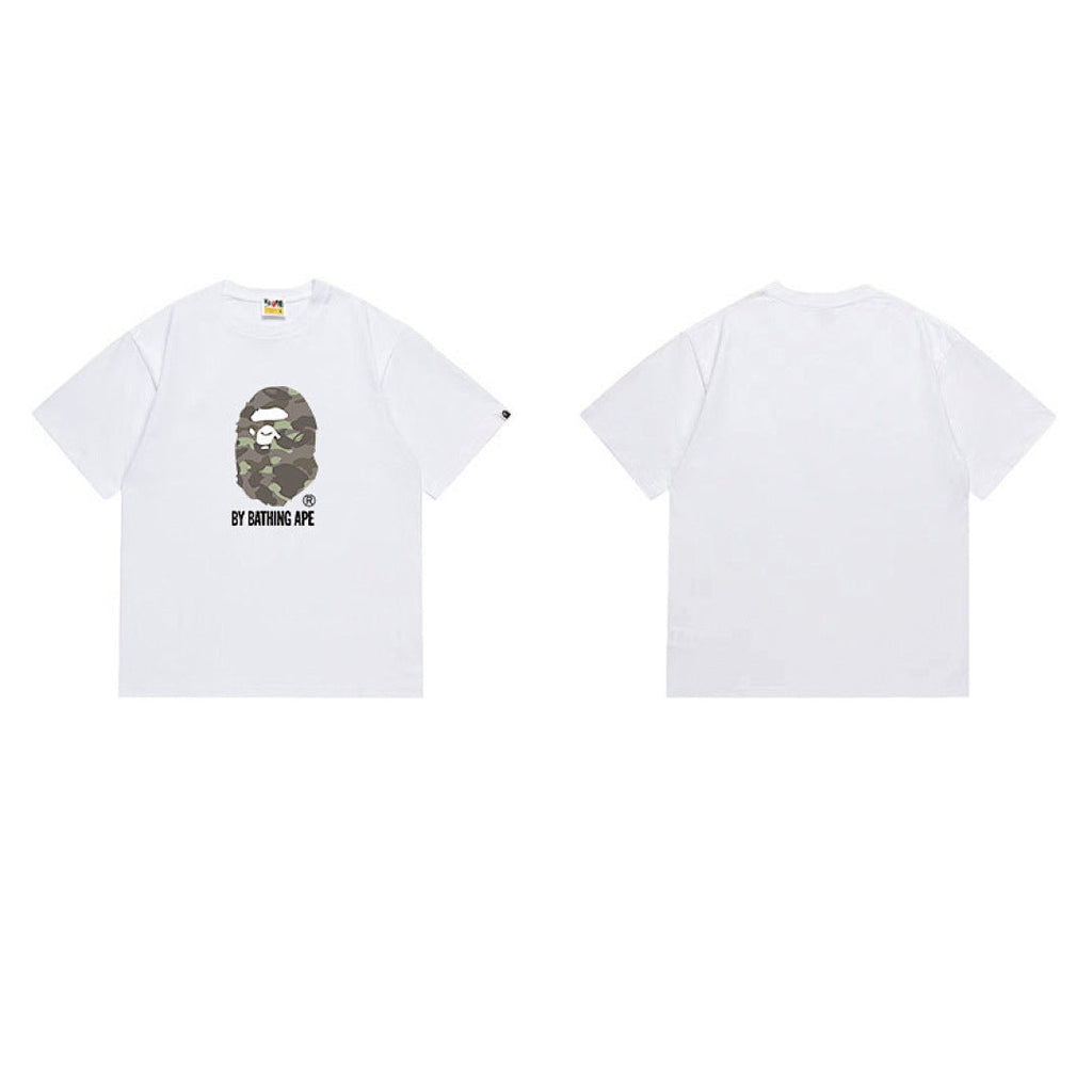 BAPE Ape Head Graphic Streetwear T-Shirt
