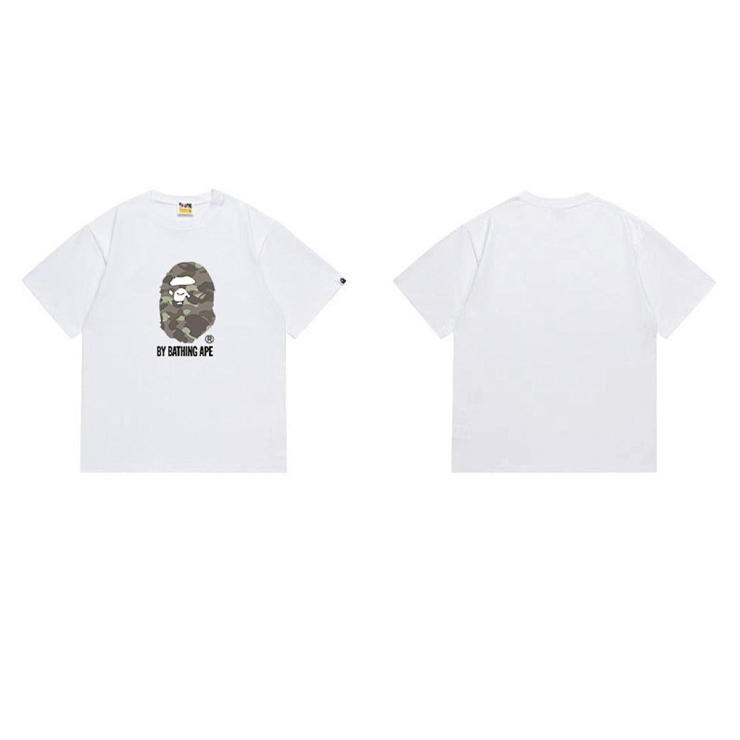 BAPE Ape Head Graphic Streetwear T-Shirt
