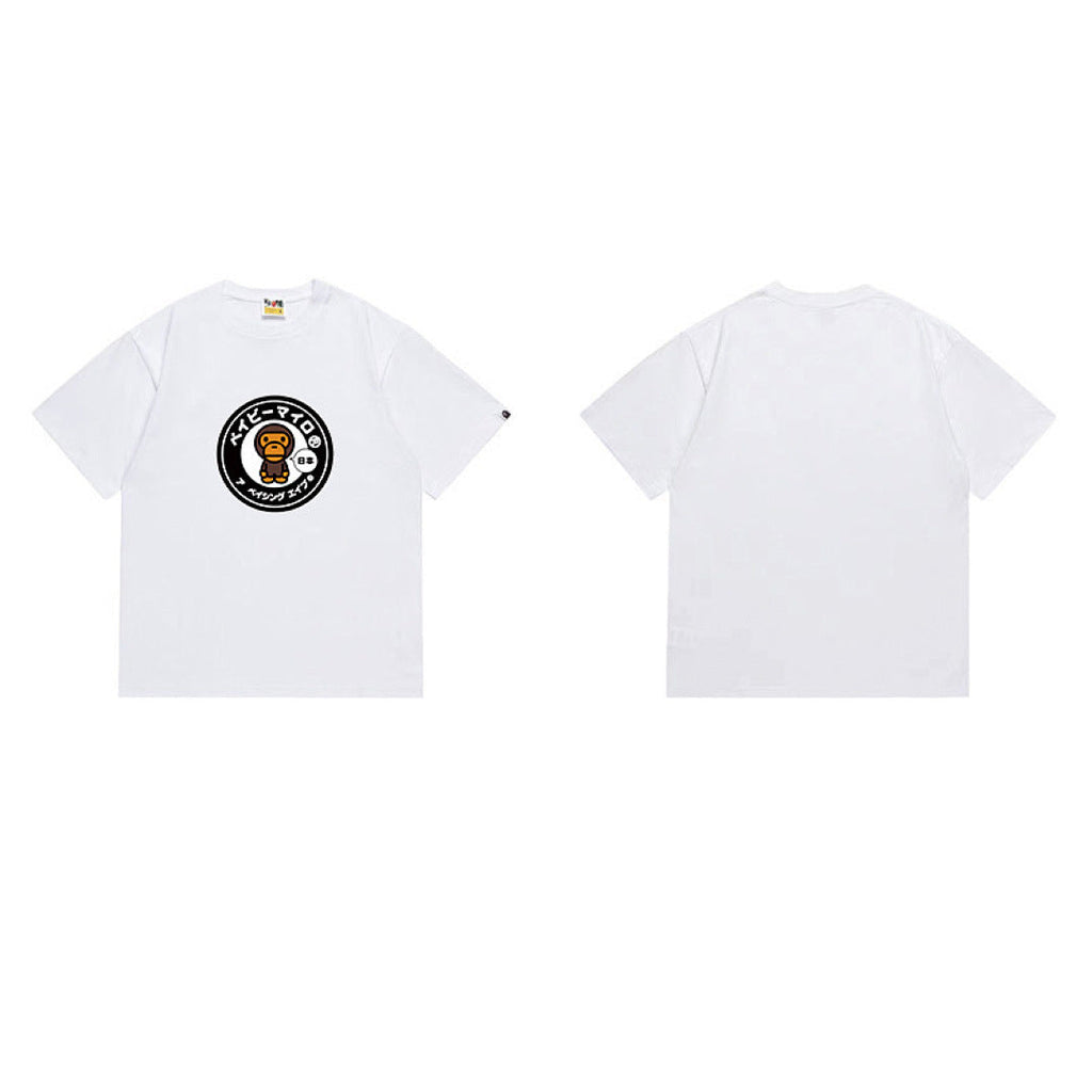 BAPE Ape Head Graphic Streetwear T-Shirt