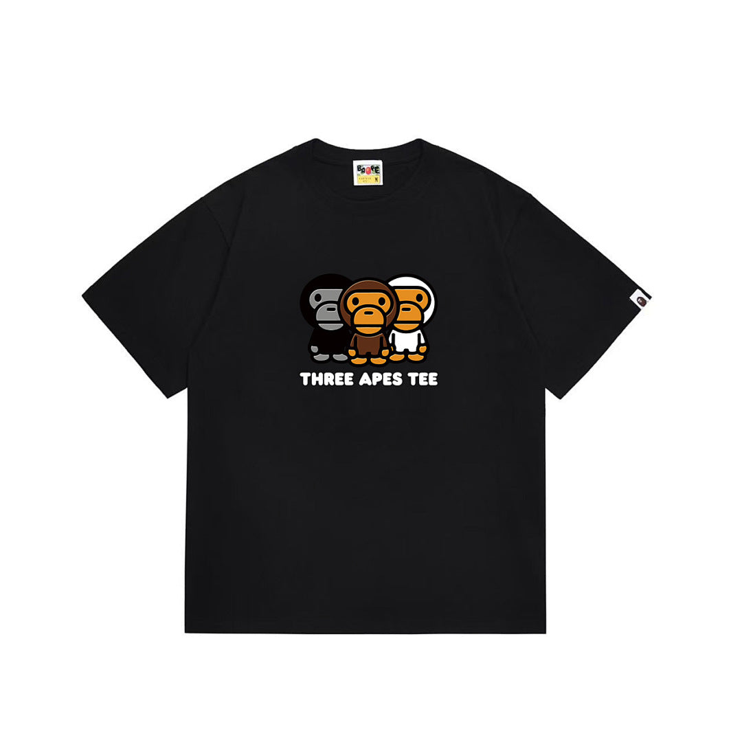 BAPE Ape Head Graphic Streetwear T-Shirt