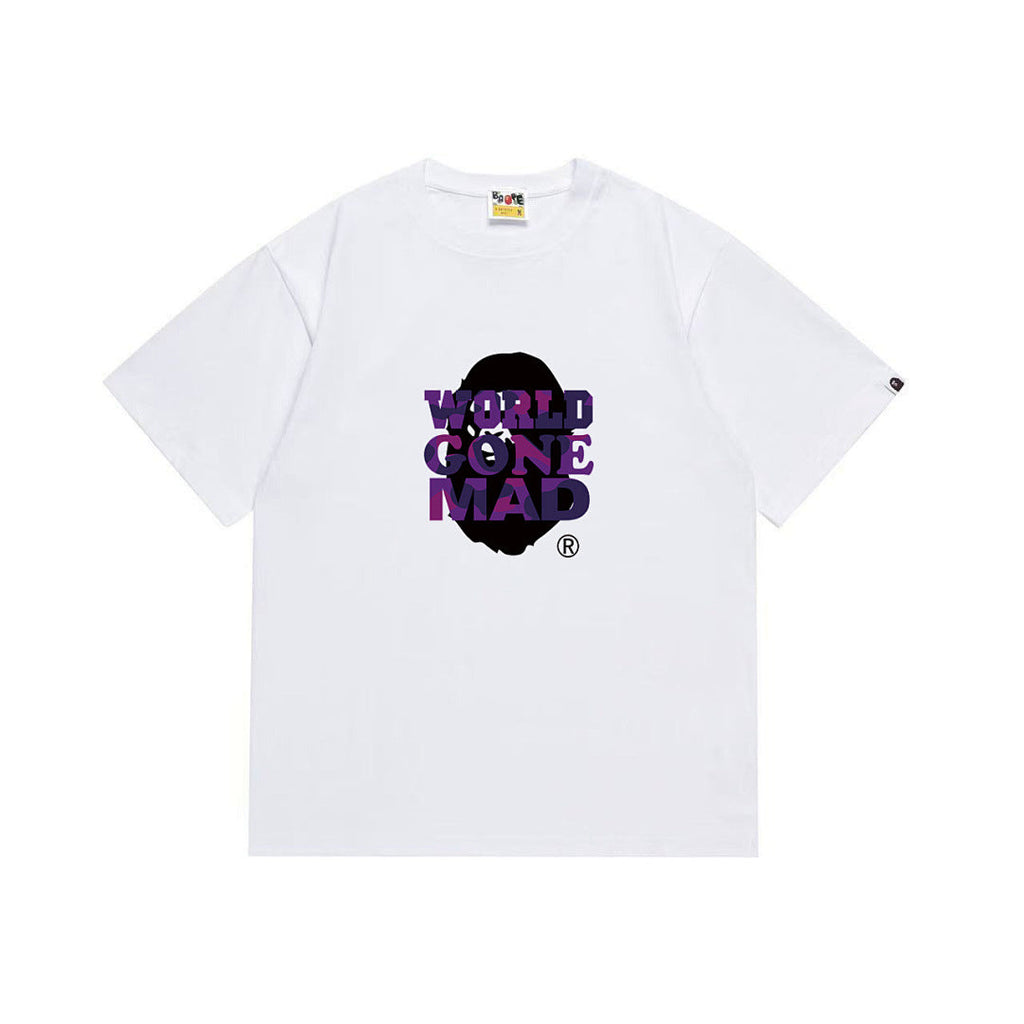 BAPE Ape Head Graphic Streetwear T-Shirt