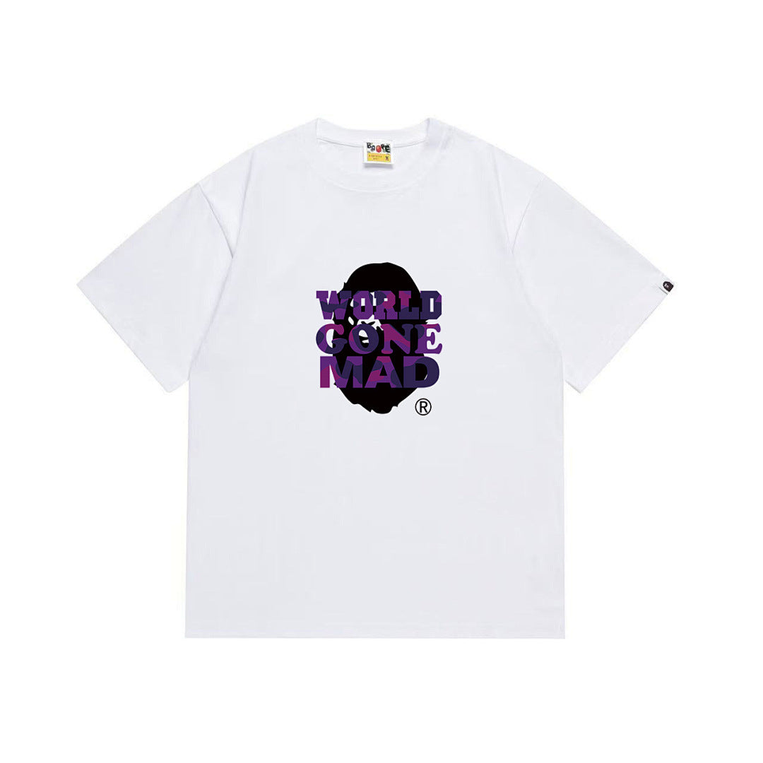 BAPE Ape Head Graphic Streetwear T-Shirt