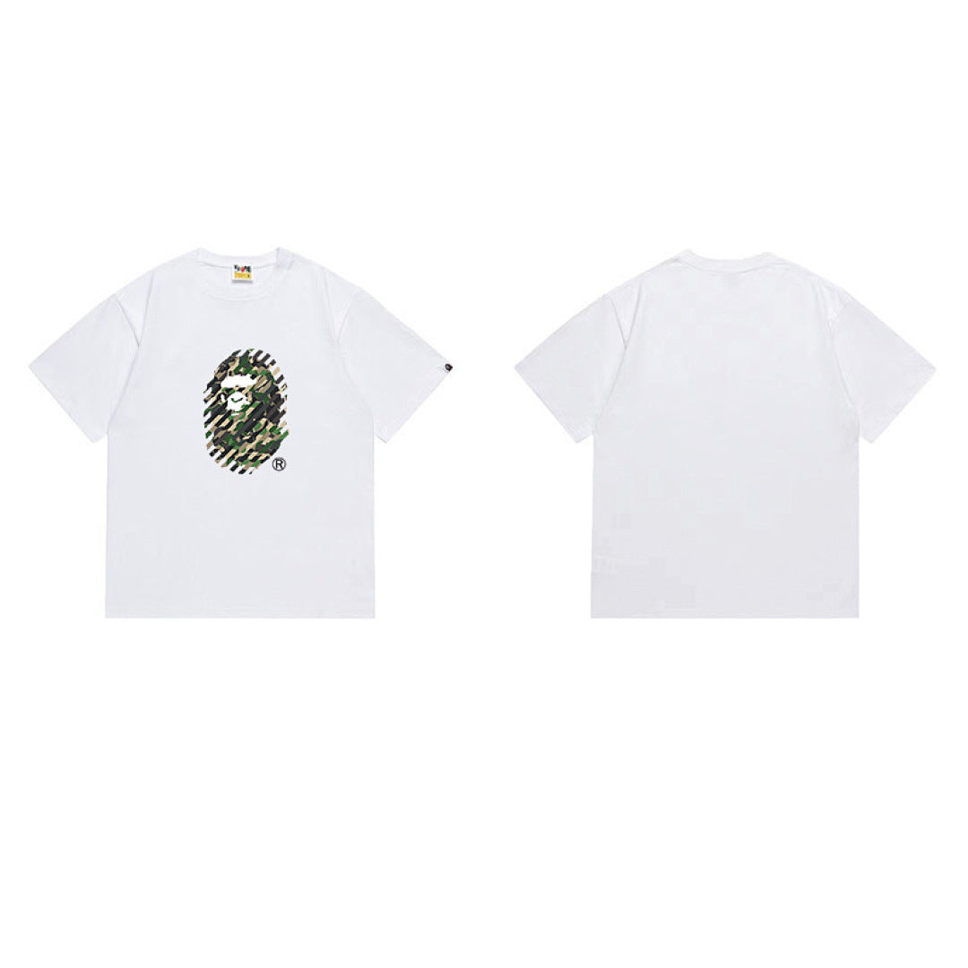 BAPE Ape Head Graphic Streetwear T-Shirt