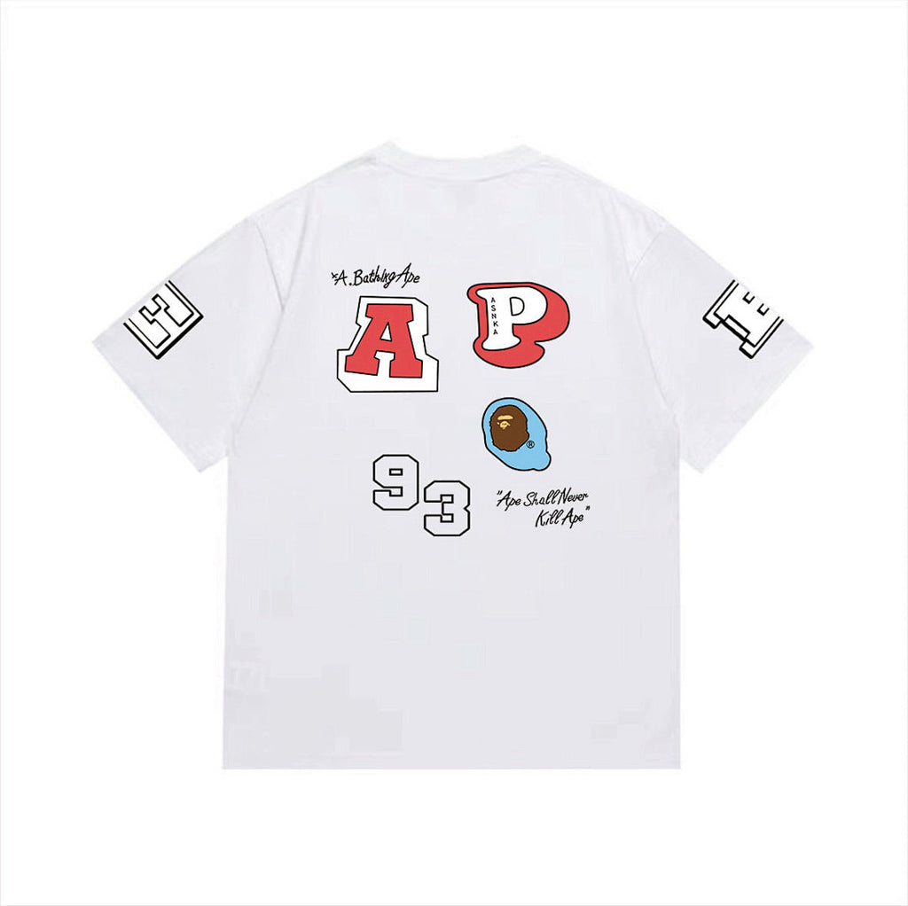 BAPE Ape Head Graphic Streetwear T-Shirt