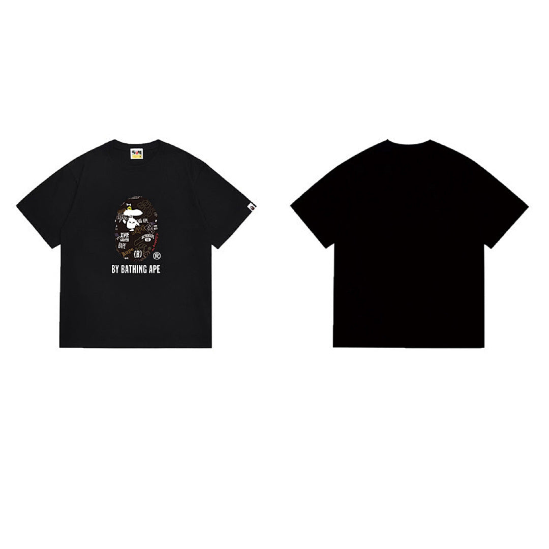 BAPE Ape Head Graphic Streetwear T-Shirt