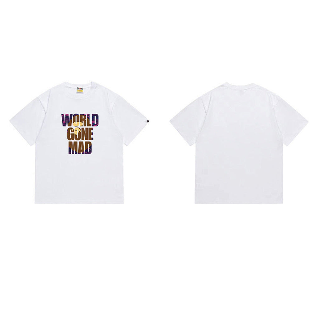 BAPE Ape Head Graphic Streetwear T-Shirt