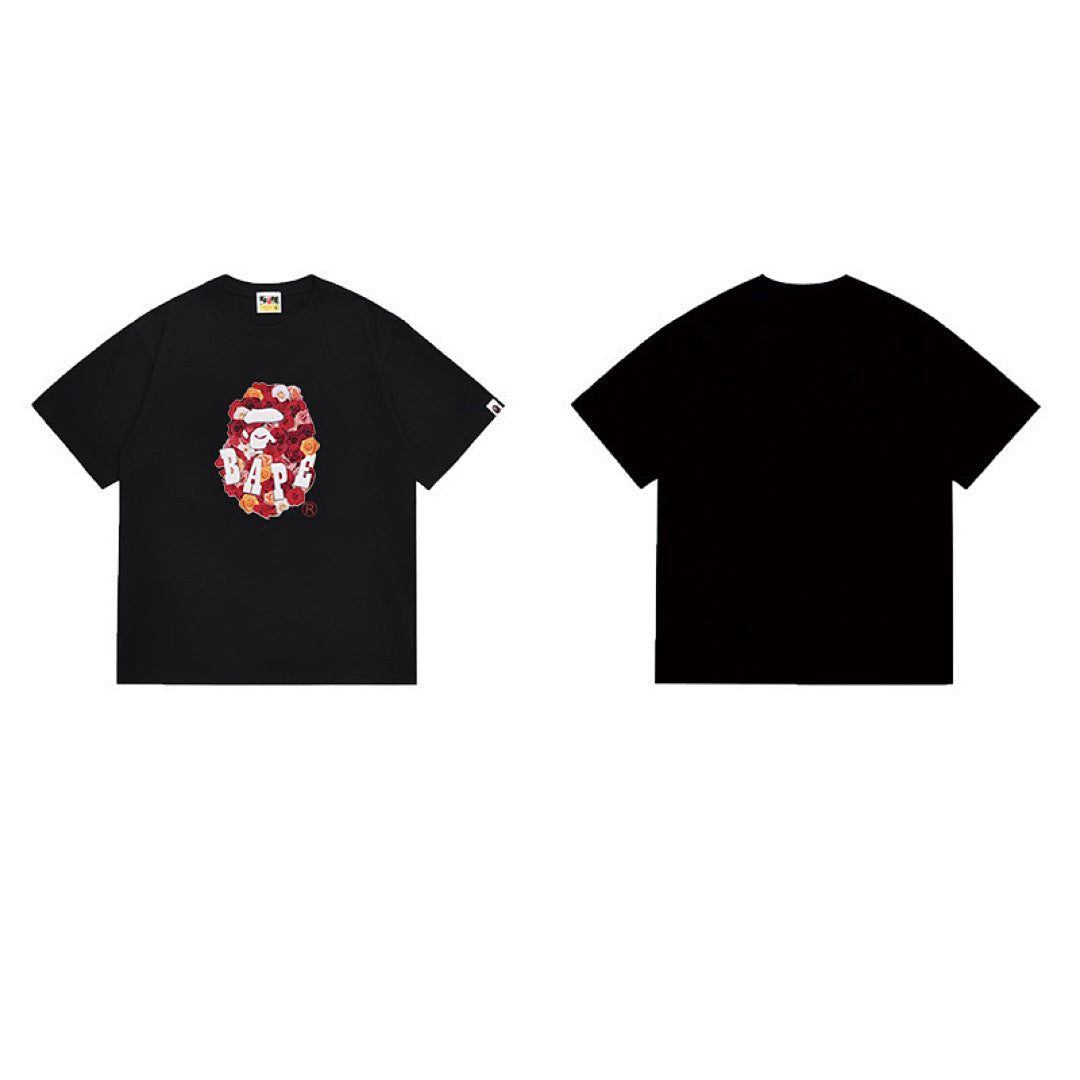 BAPE Ape Head Graphic Streetwear T-Shirt