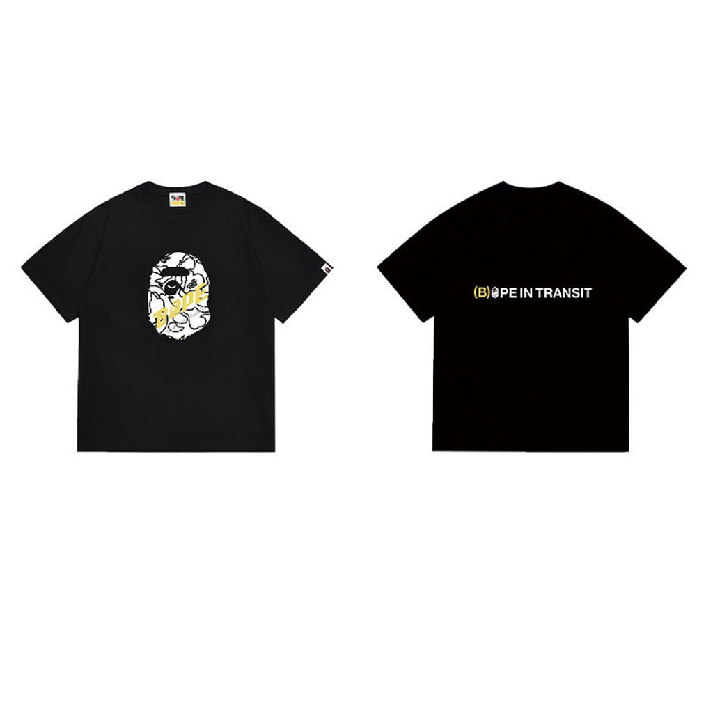 BAPE Ape Head Graphic Streetwear T-Shirt