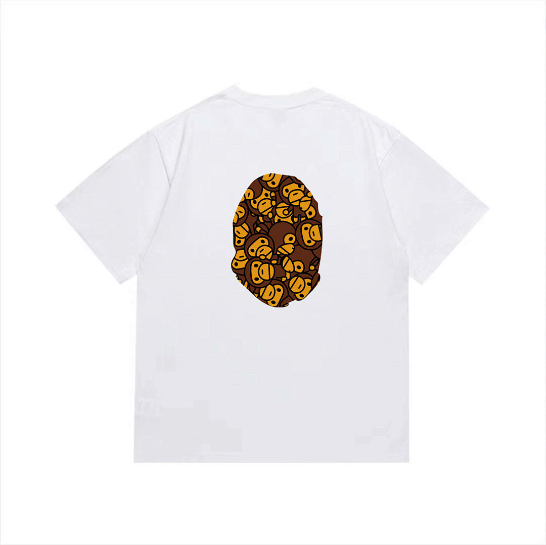 BAPE Ape Head Graphic Streetwear T-Shirt