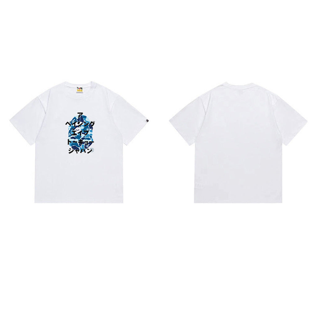 BAPE Ape Head Graphic Streetwear T-Shirt