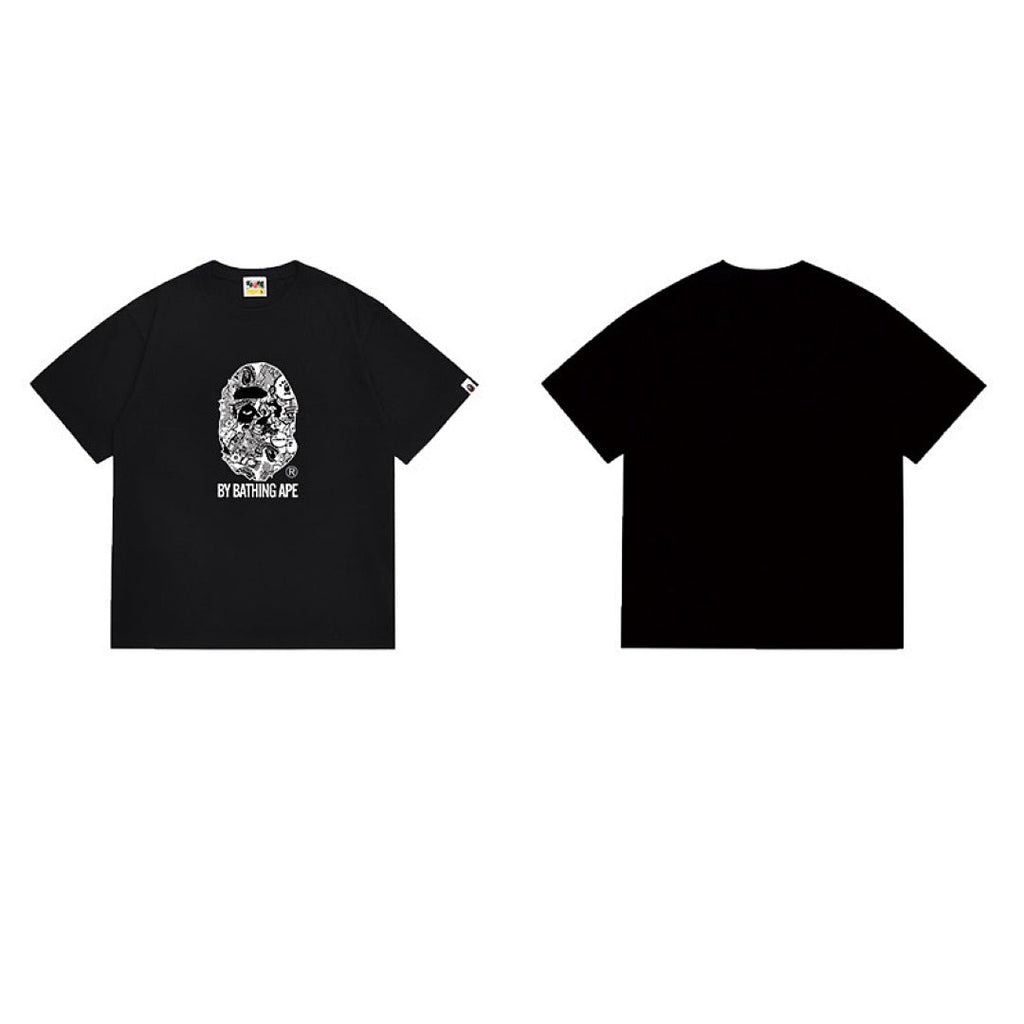 BAPE Ape Head Graphic Streetwear T-Shirt