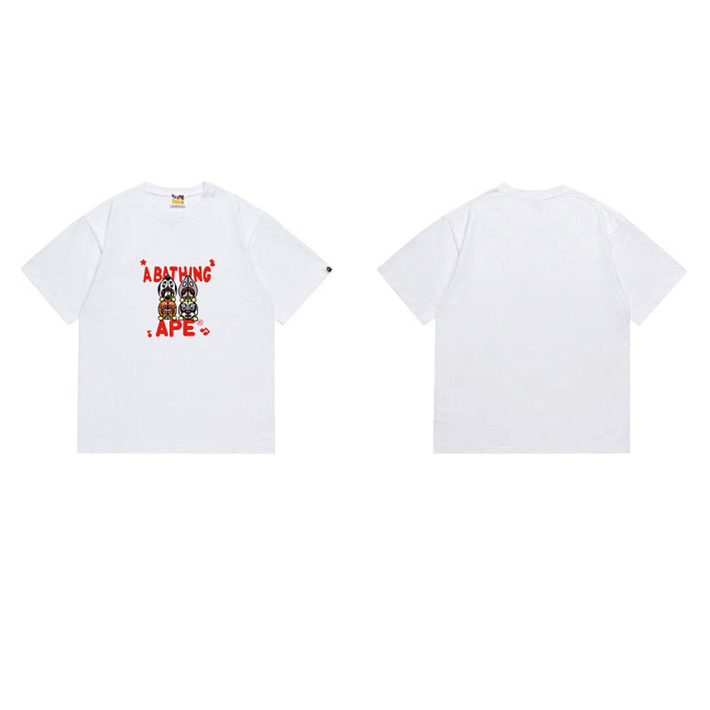 BAPE Ape Head Graphic Streetwear T-Shirt