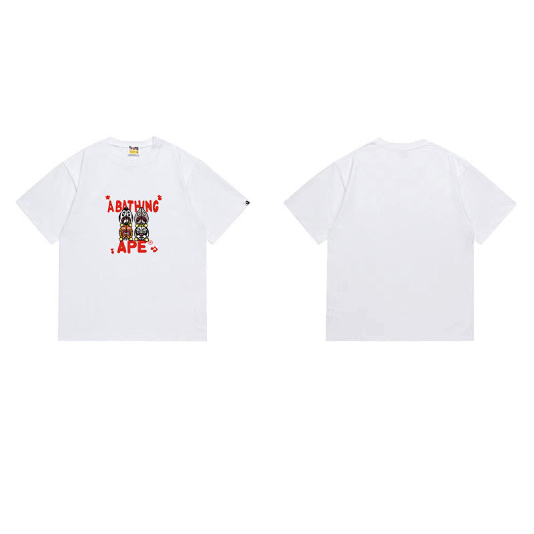 BAPE Ape Head Graphic Streetwear T-Shirt