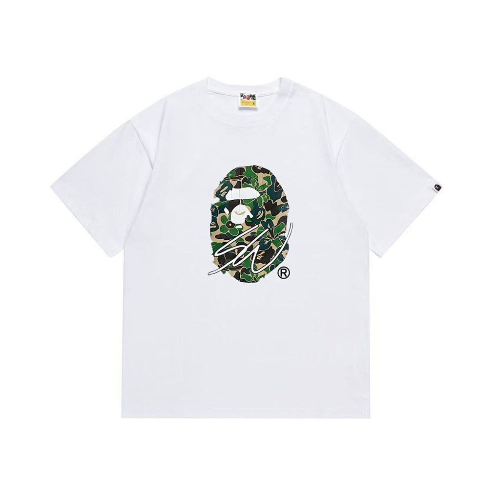 BAPE Ape Head Graphic Streetwear T-Shirt