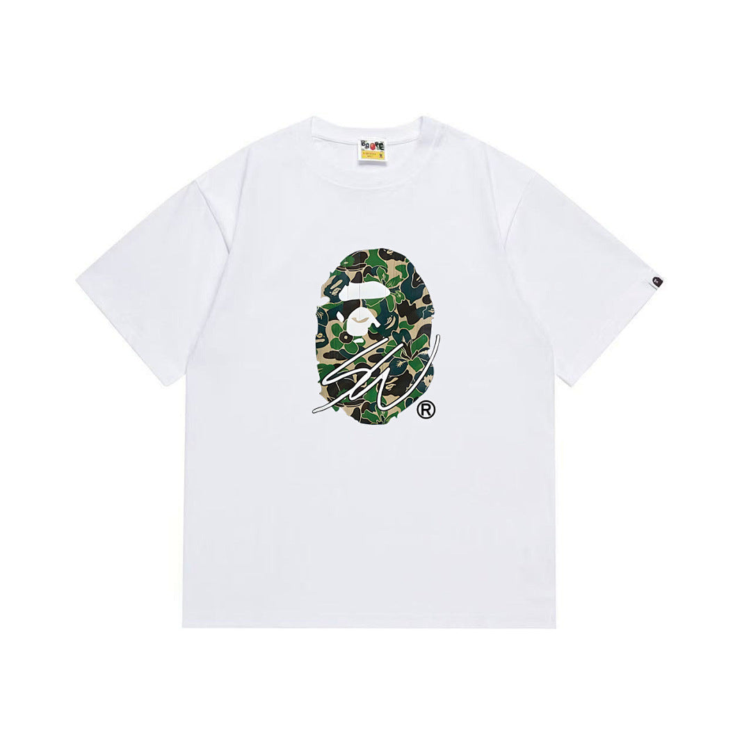 BAPE Ape Head Graphic Streetwear T-Shirt