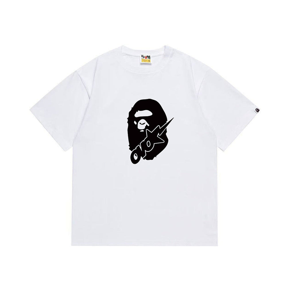 BAPE Ape Head Graphic Streetwear T-Shirt