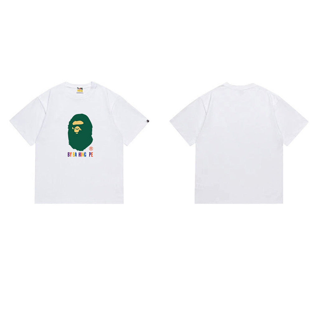 BAPE Ape Head Graphic Streetwear T-Shirt
