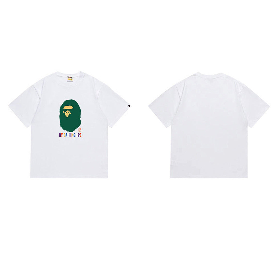 BAPE Ape Head Graphic Streetwear T-Shirt