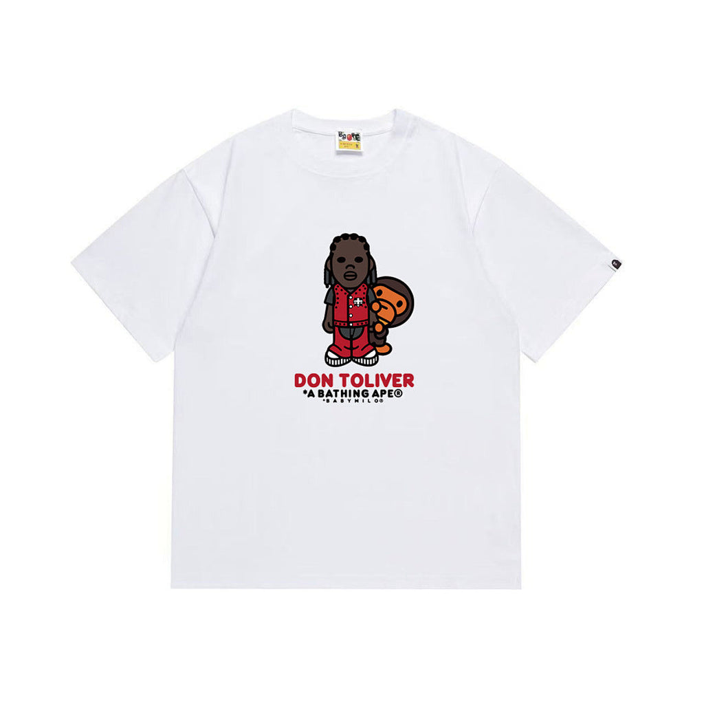 BAPE Ape Head Graphic Streetwear T-Shirt