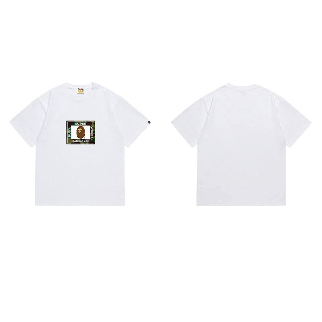 BAPE Ape Head Graphic Streetwear T-Shirt