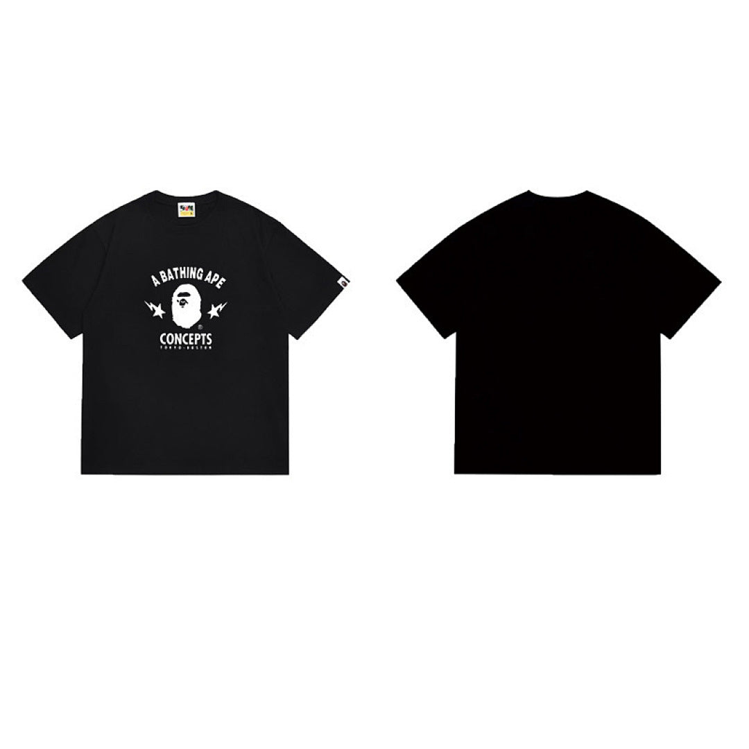 BAPE Ape Head Graphic Streetwear T-Shirt