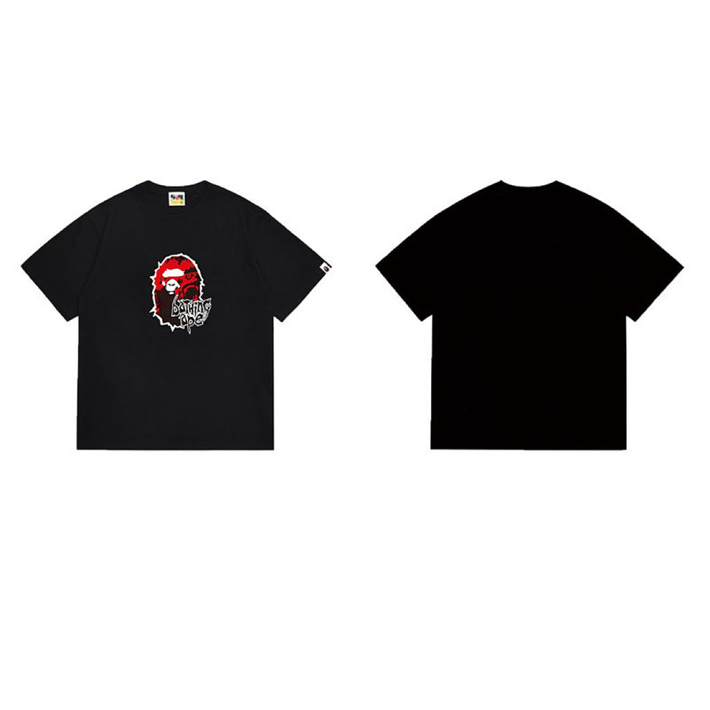 BAPE Ape Head Graphic Streetwear T-Shirt