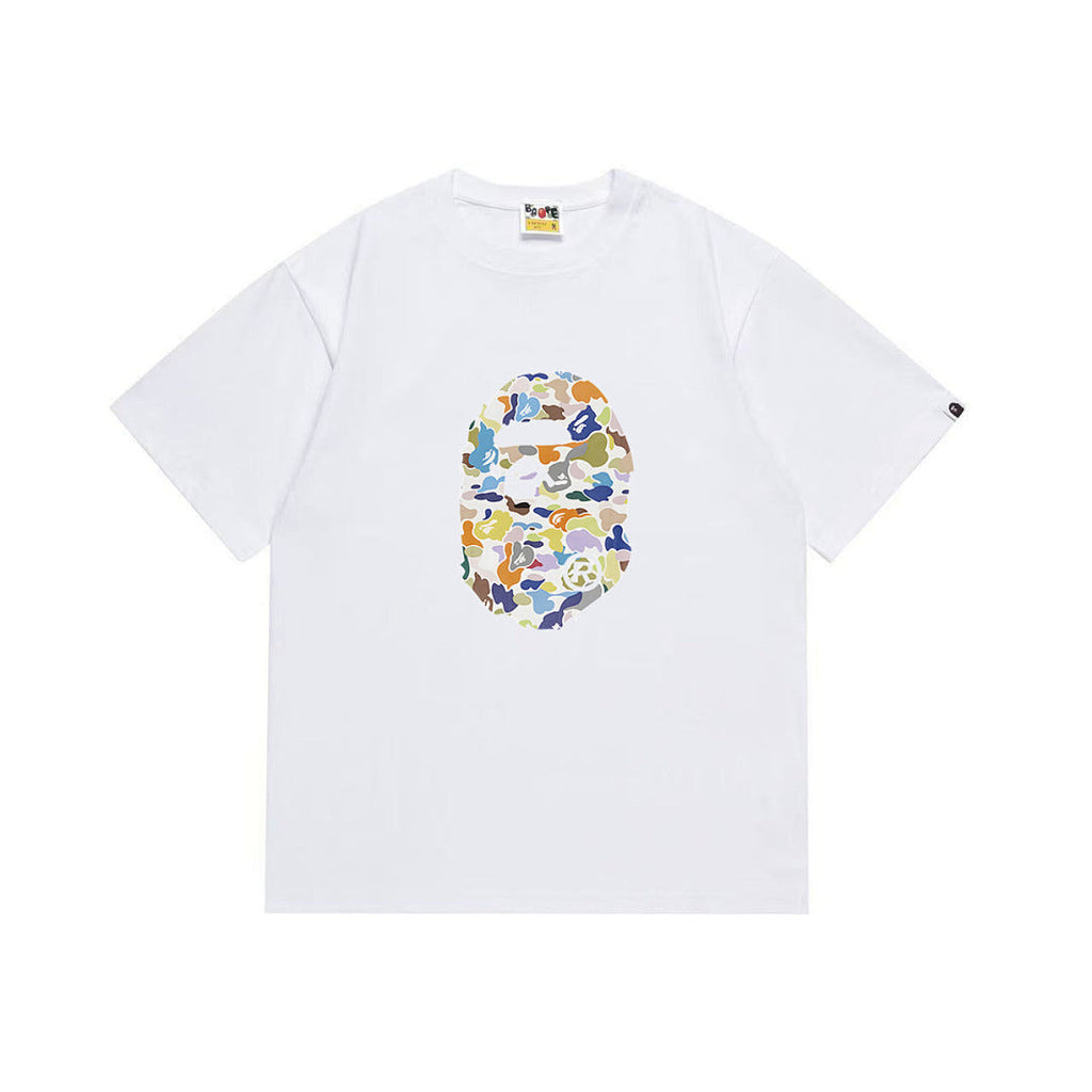 BAPE Ape Head Graphic Streetwear T-Shirt