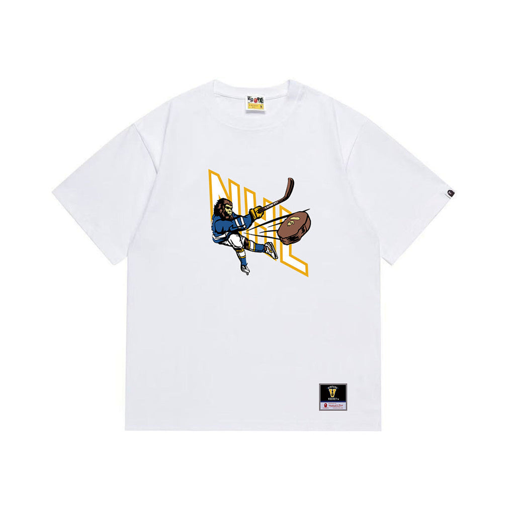 BAPE Ape Head Graphic Streetwear T-Shirt