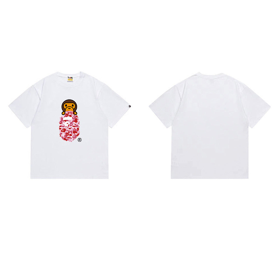 BAPE Ape Head Graphic Streetwear T-Shirt