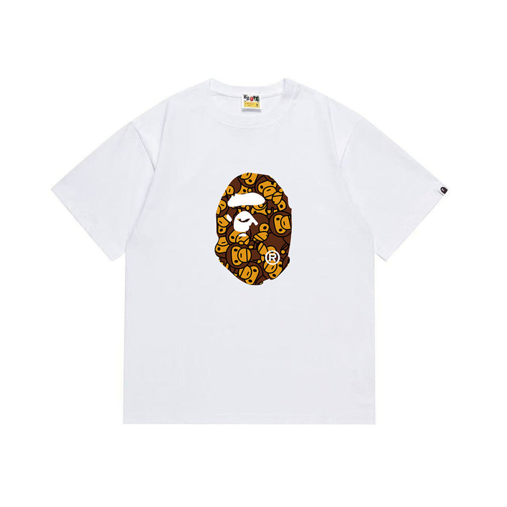 BAPE Ape Head Graphic Streetwear T-Shirt