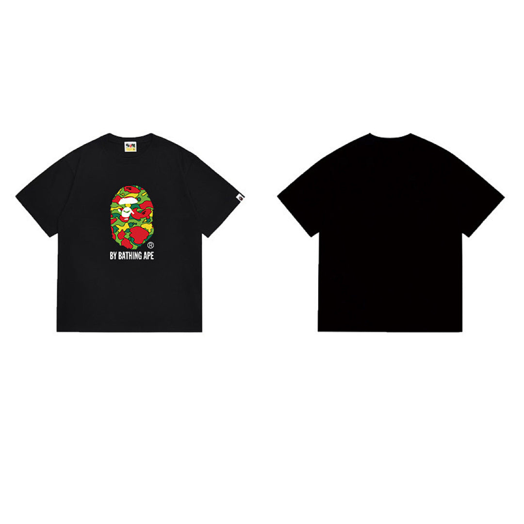 BAPE Ape Head Graphic Streetwear T-Shirt