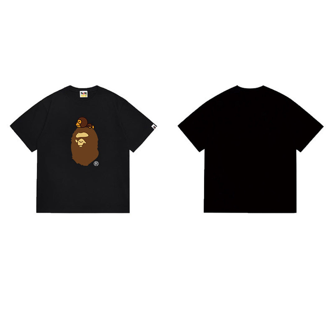 BAPE Ape Head Graphic Streetwear T-Shirt