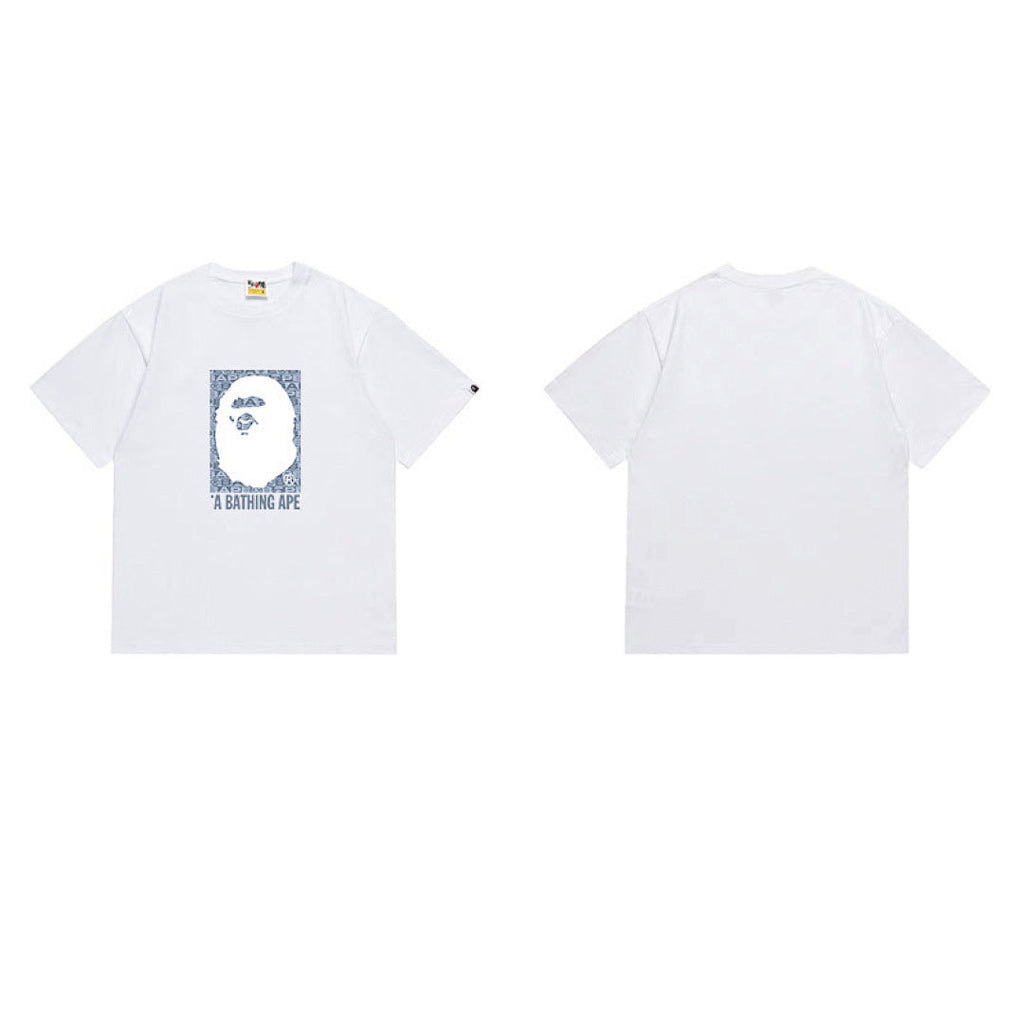 BAPE Ape Head Graphic Streetwear T-Shirt