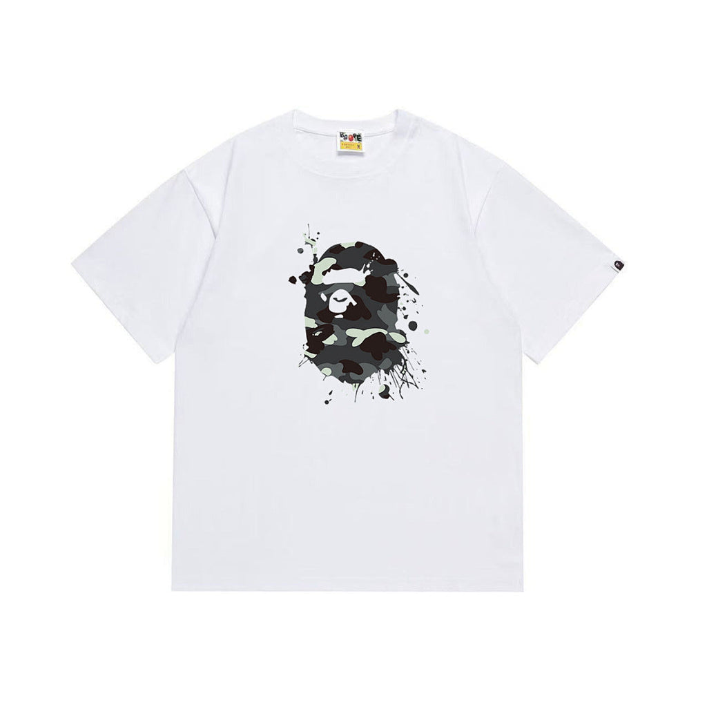 BAPE Ape Head Graphic Streetwear T-Shirt