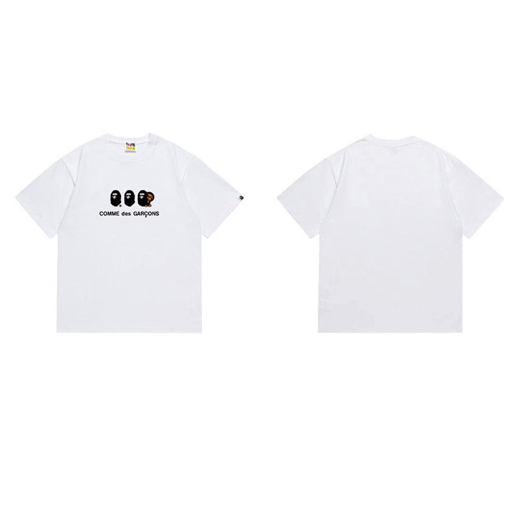 BAPE Ape Head Graphic Streetwear T-Shirt