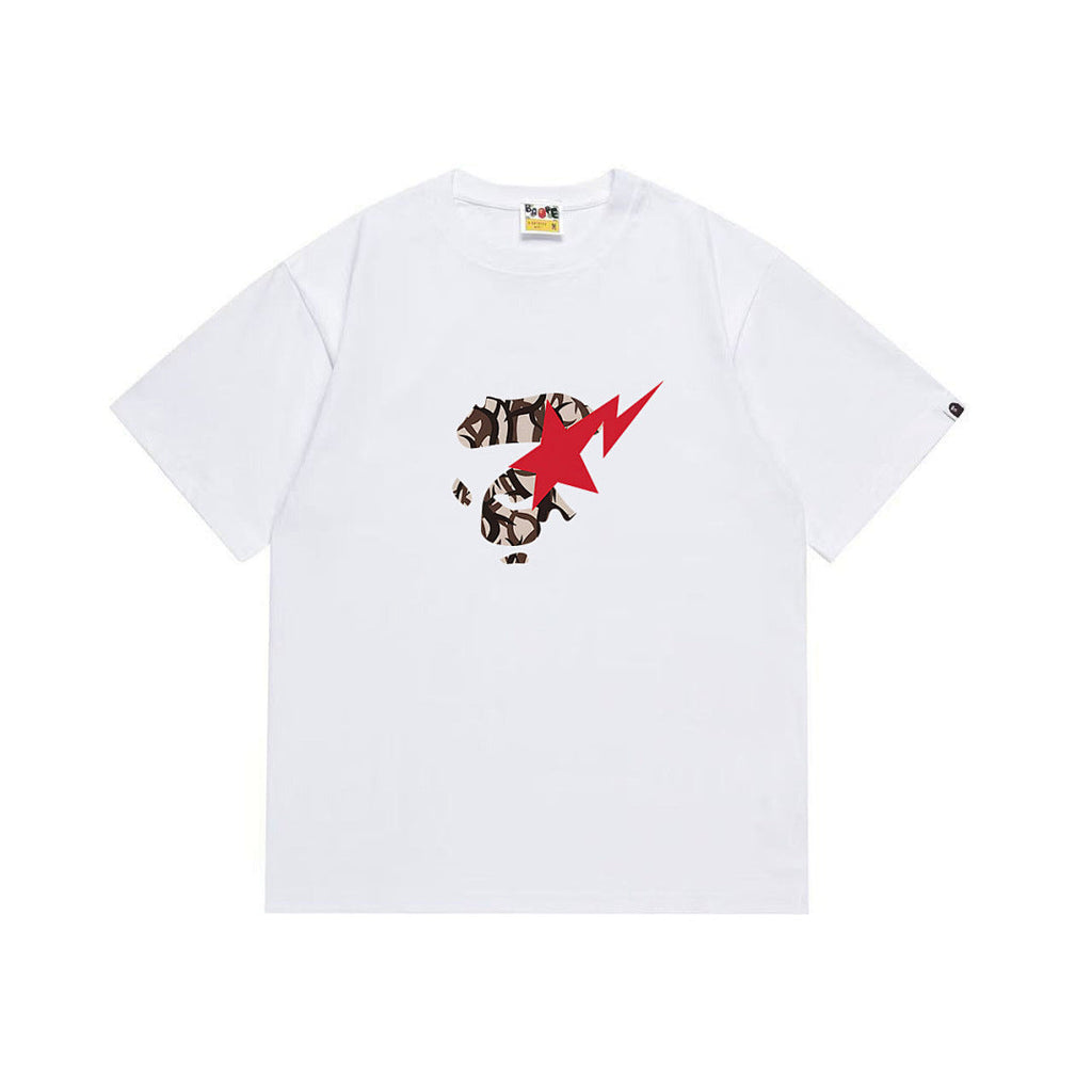 BAPE Ape Head Graphic Streetwear T-Shirt