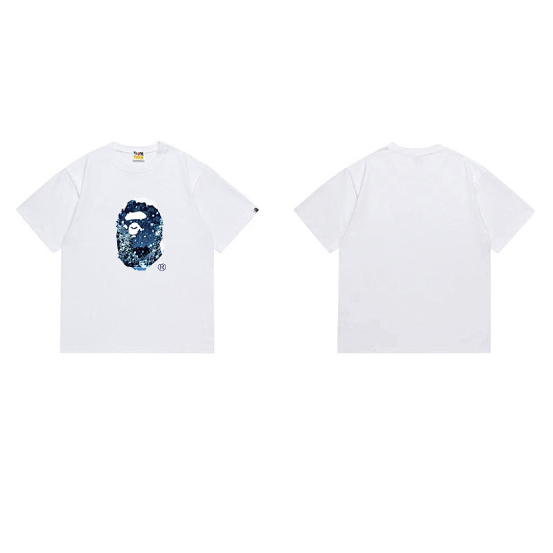 BAPE Ape Head Graphic Streetwear T-Shirt