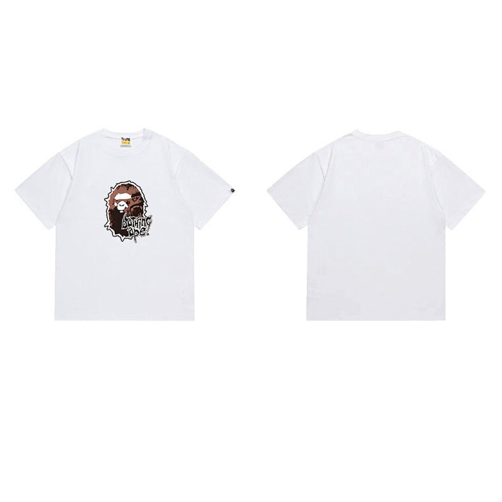 BAPE Ape Head Graphic Streetwear T-Shirt