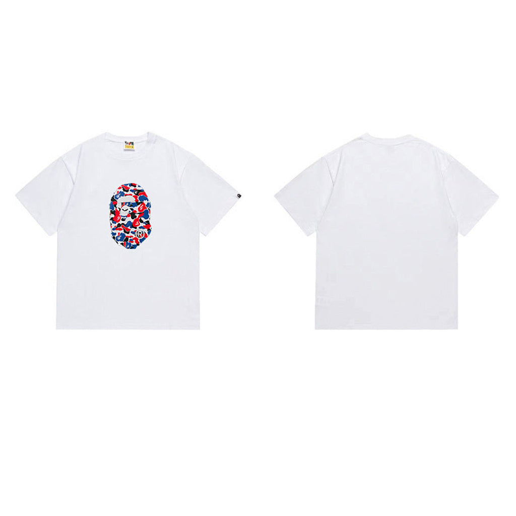 BAPE Ape Head Graphic Streetwear T-Shirt