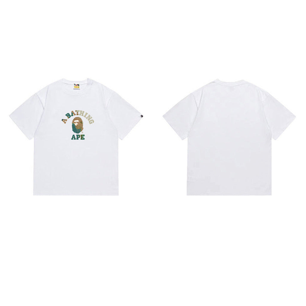 BAPE Ape Head Graphic Streetwear T-Shirt