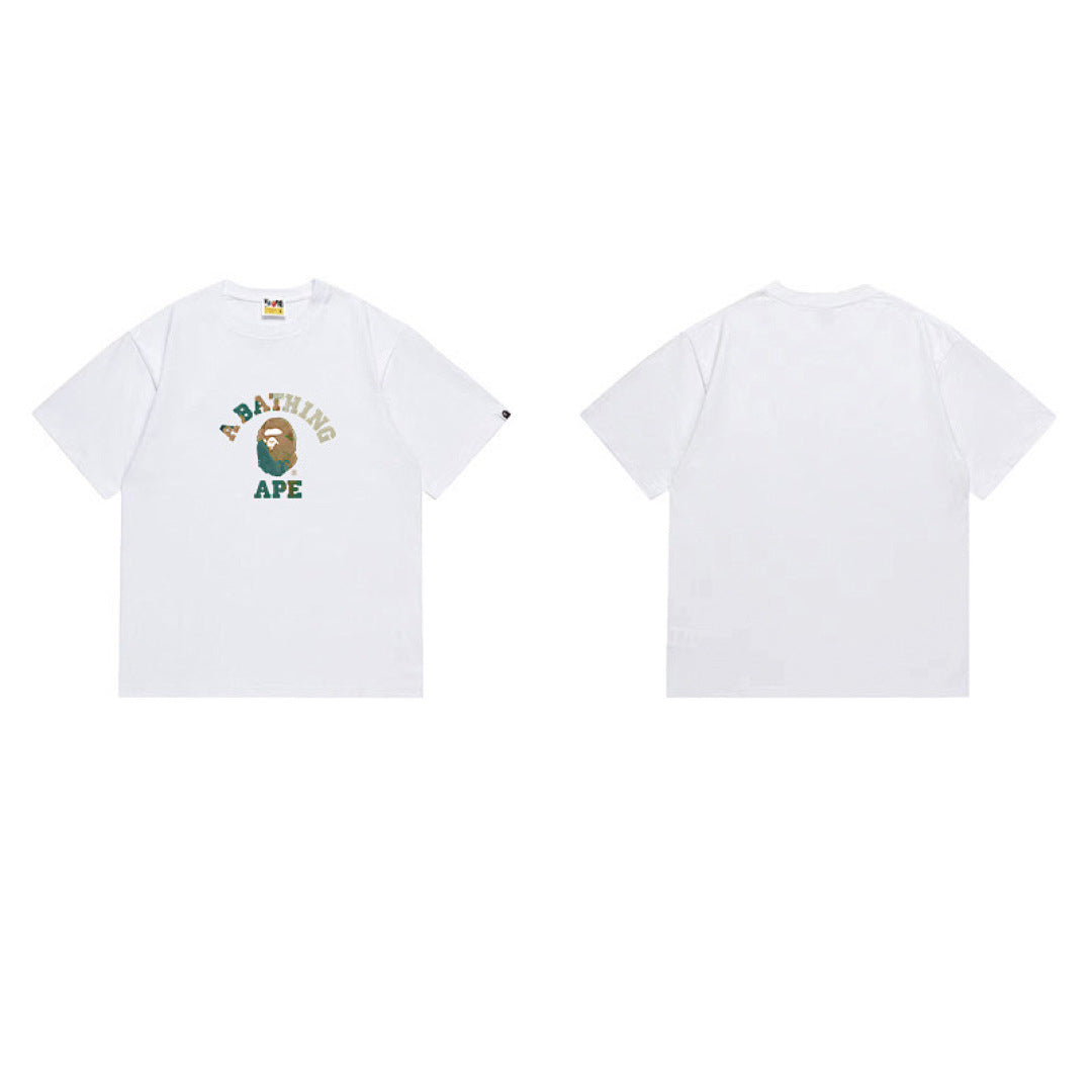 BAPE Ape Head Graphic Streetwear T-Shirt