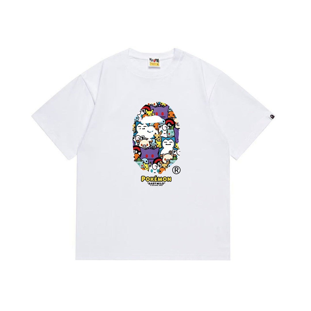 BAPE Ape Head Graphic Streetwear T-Shirt