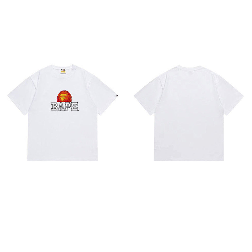 BAPE Ape Head Graphic Streetwear T-Shirt