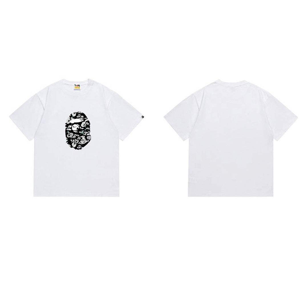 BAPE Ape Head Graphic Streetwear T-Shirt