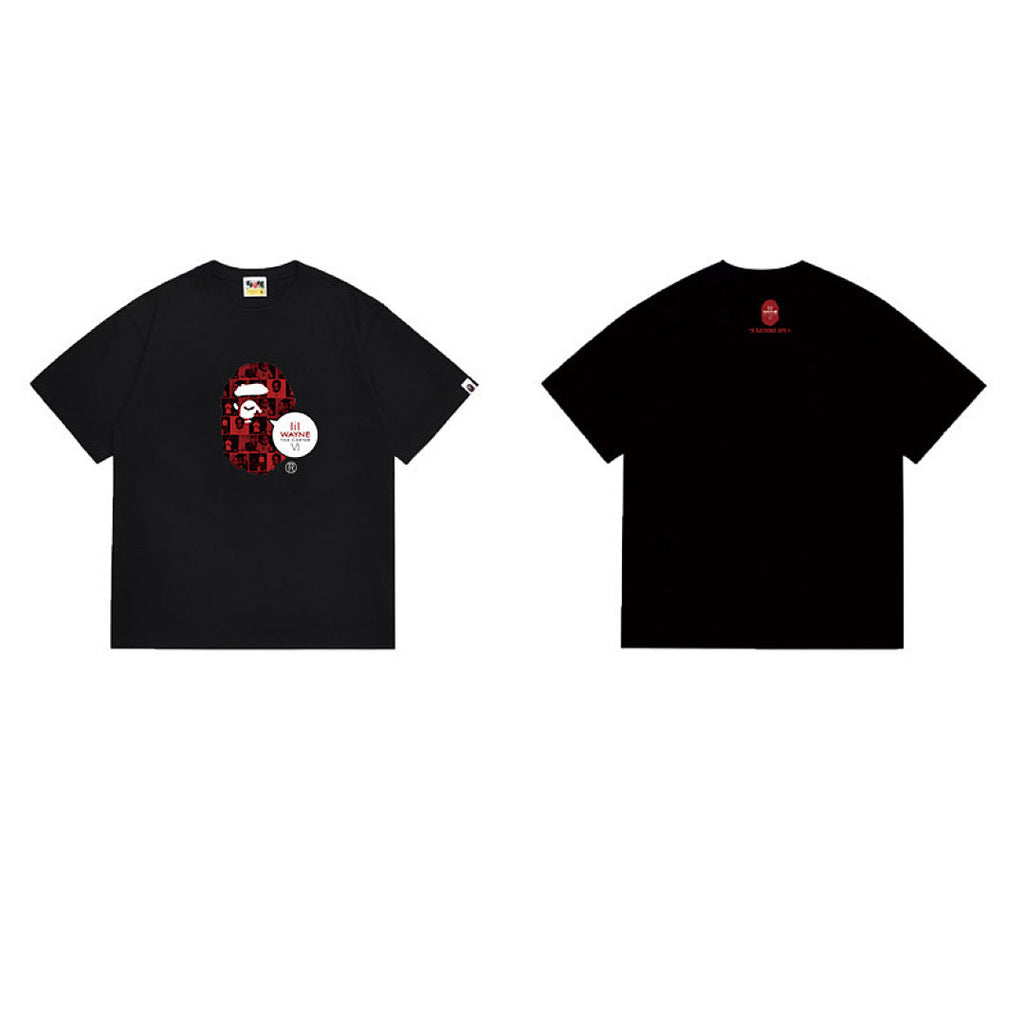 BAPE Ape Head Graphic Streetwear T-Shirt