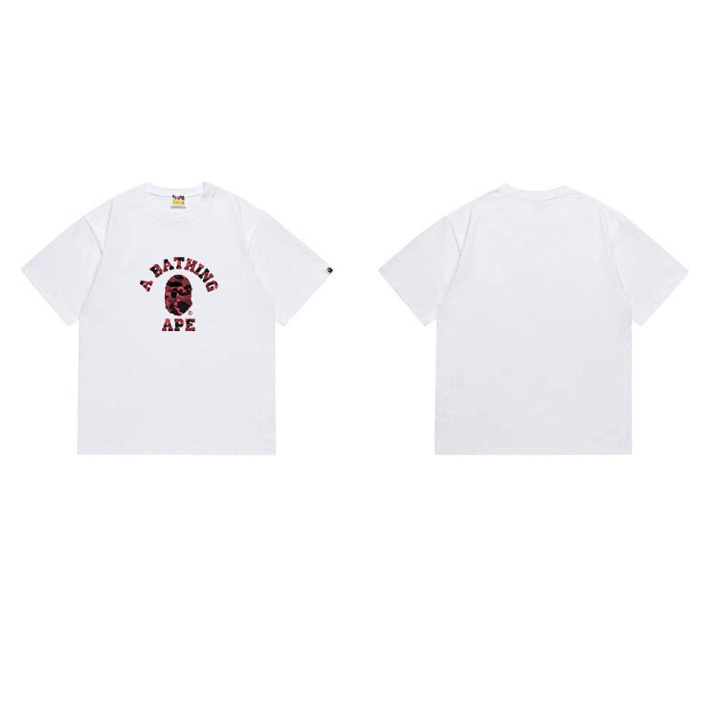 BAPE Ape Head Graphic Streetwear T-Shirt